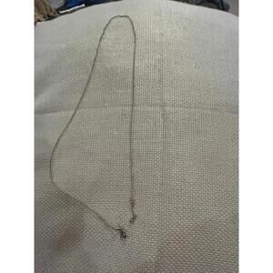 Lot a551 18 inch necklace chain 925 sterling silver needs detangling scrap repai